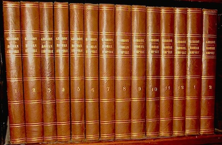 Edward Gibbon The History of the decline and fall of the Roman Empire 1789 Basil printed for J.J. Tourneisen